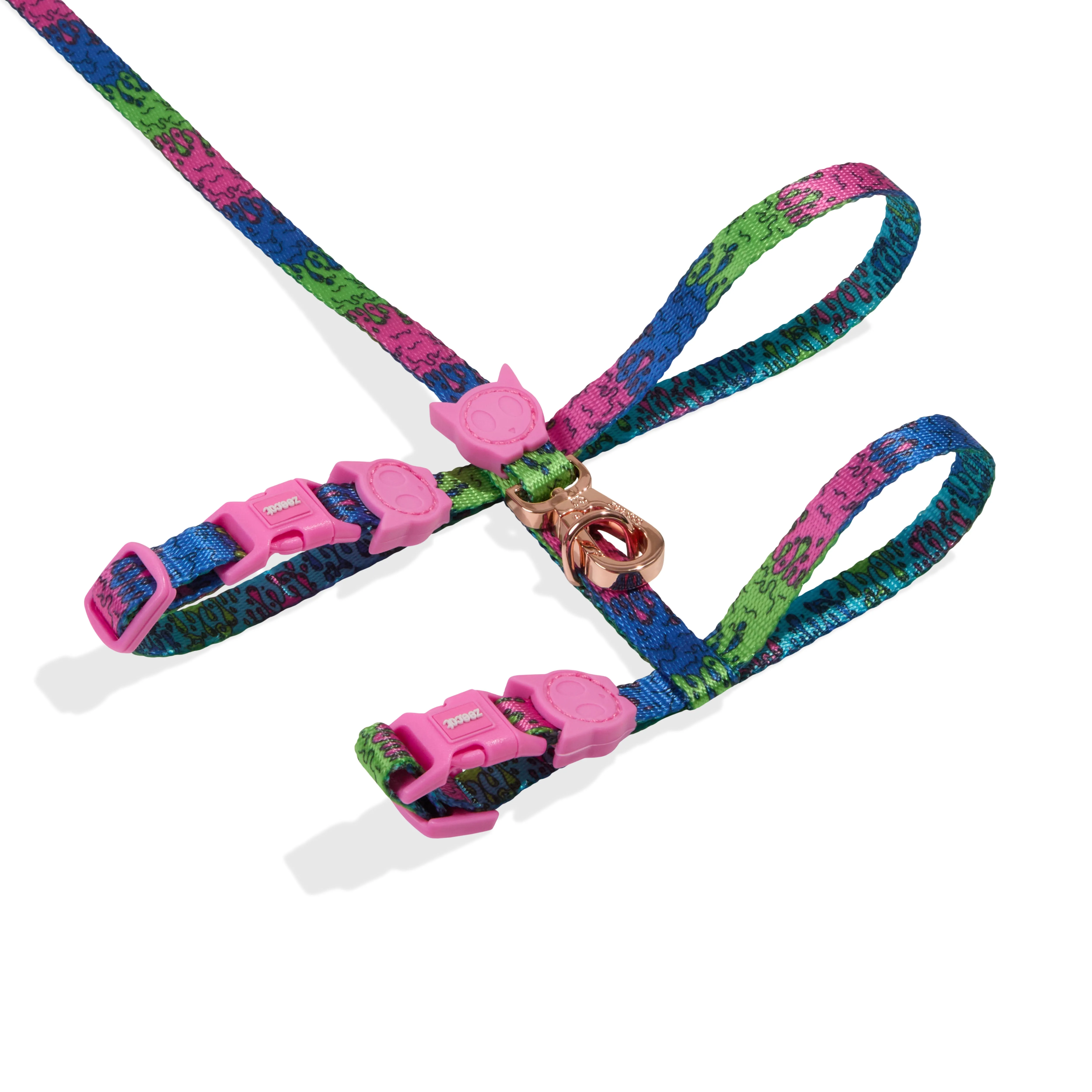 Lords Of Zee.Town Melted Harness   Leash Set
