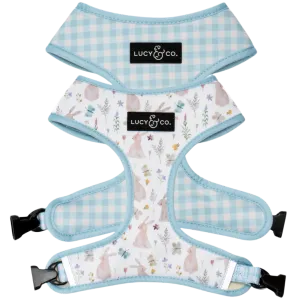 Lucy&Co Reversible Dog Harness: Hippity Hoppity