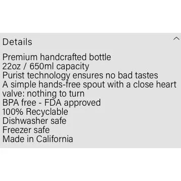 MAAP Outline Bottle BLACK