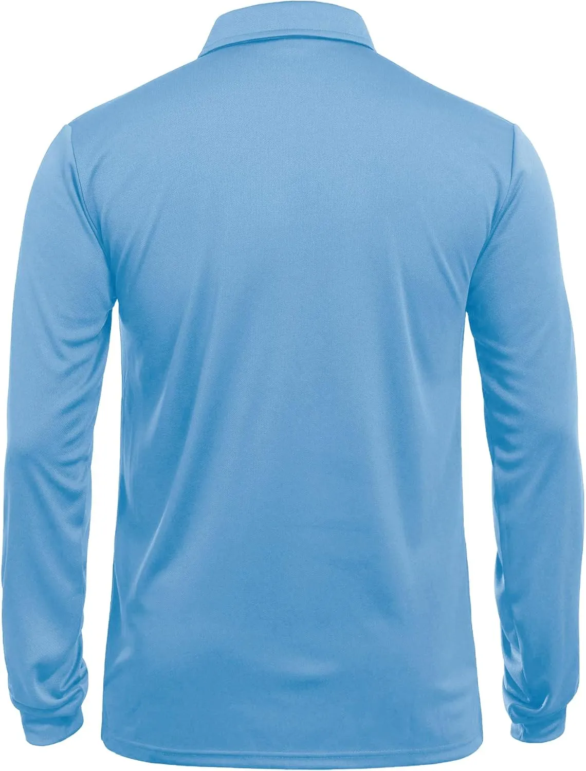 MAGNIVIT Men's Polo Shirts Long Sleeve Quick Dry Performance Shirt Military Tactical Army Combat Polo Shirts