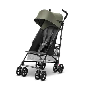 Mama & Baby Trek Lite Lightweight Baby Stroller - Compact Fold, Multi-Position Recline, Travel Umbrella Stroller with Carry Strap, Large Storage and Cup Holder