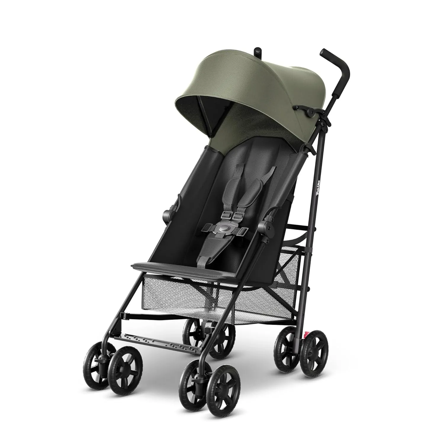 Mama & Baby Trek Lite Lightweight Baby Stroller - Compact Fold, Multi-Position Recline, Travel Umbrella Stroller with Carry Strap, Large Storage and Cup Holder