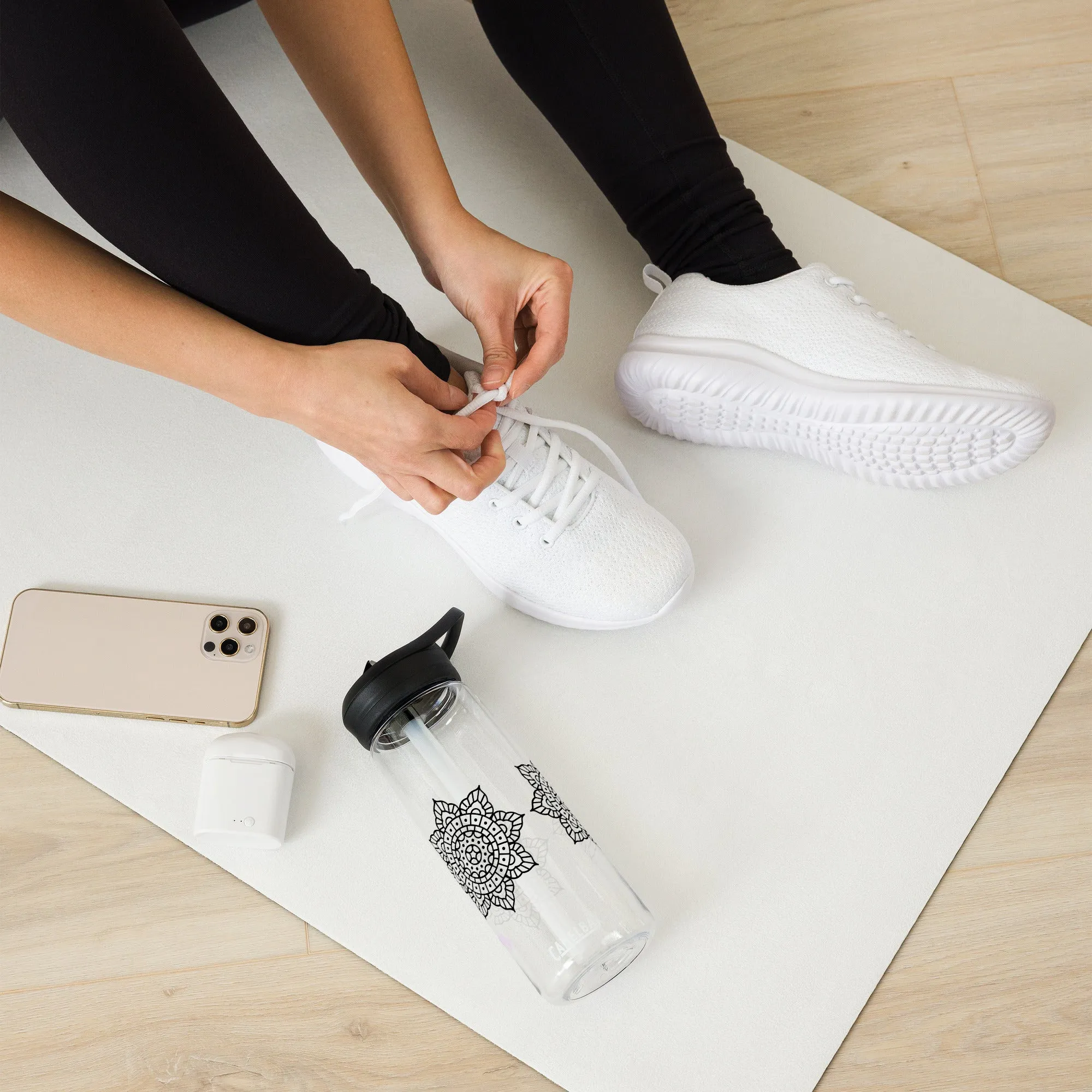 Mandala water bottle