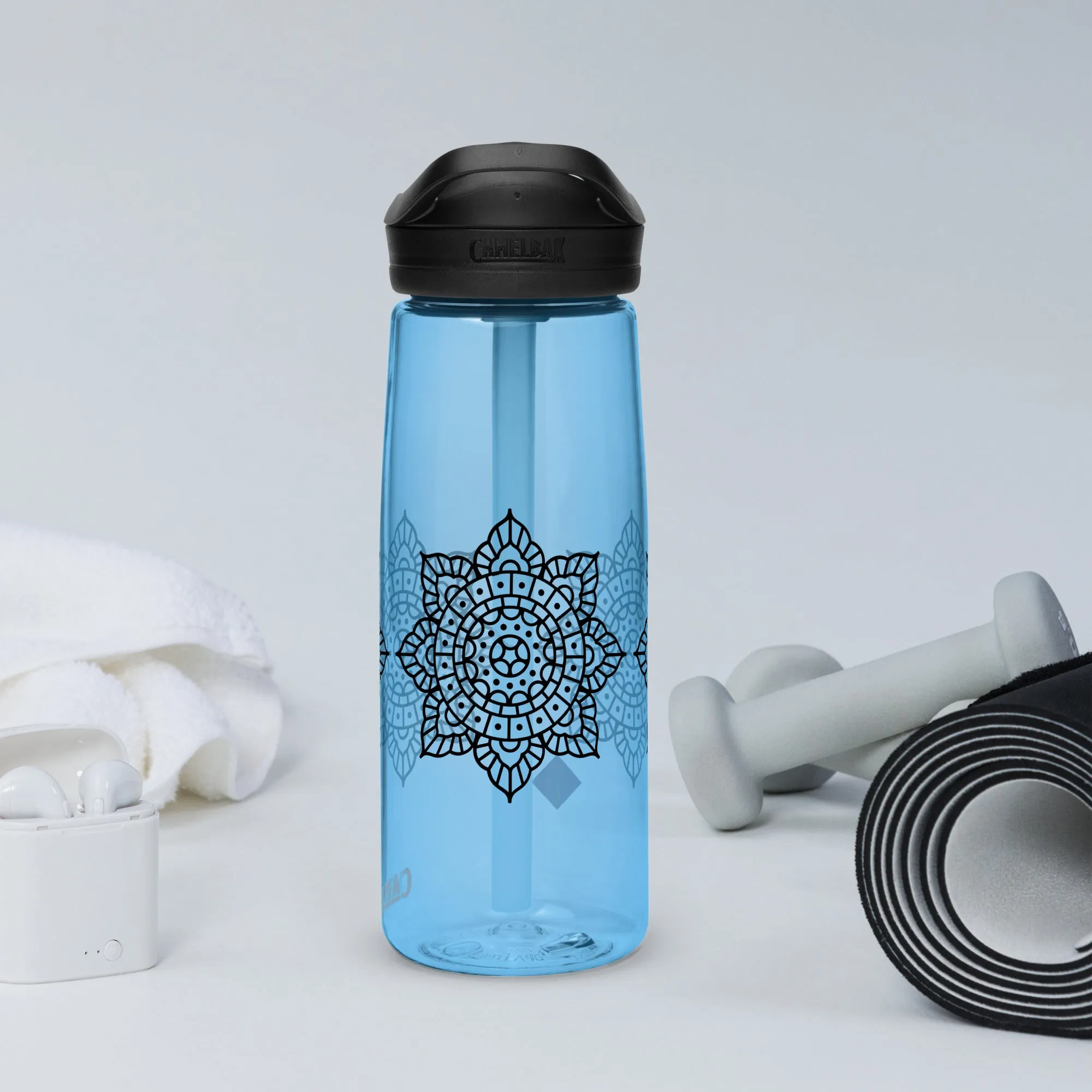 Mandala water bottle