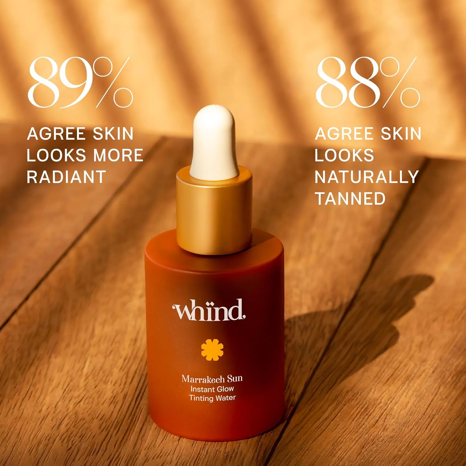 Marrakech Sun Tinting Water – Lightweight Self-Tanning Drops with Hyaluronic Acid & Glycerin for a Buildable Natural Glow – 30ml