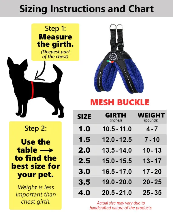 Mesh Harness - Blue