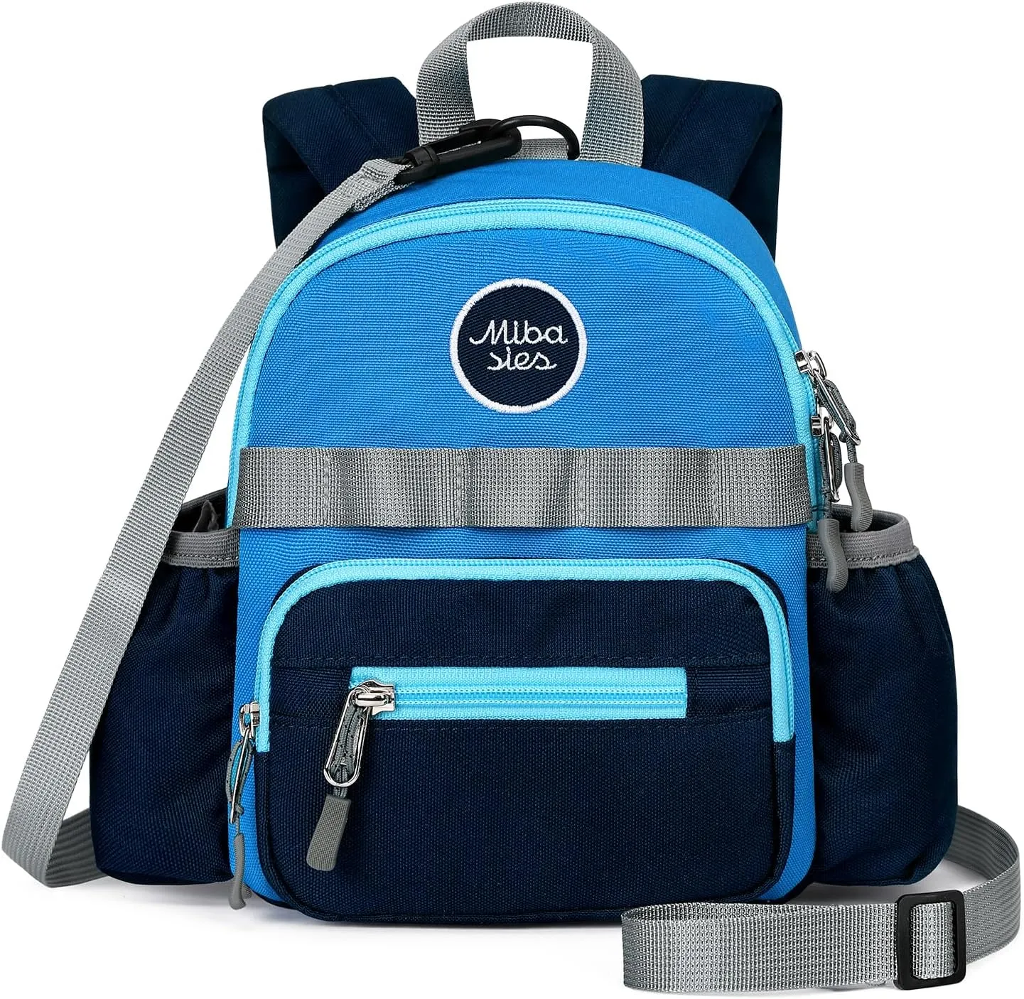 mibasies Backpack Leash for Toddlers 1-3: Baby Backpack with Anti Lost Harness for Boys Girls