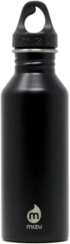 Mizu - M5 Water Bottle | 17 oz. Single Wall Stainless Steel | Narrow Mouth with Leak Proof Loop Cap | Multiple Colors | BPA Free
