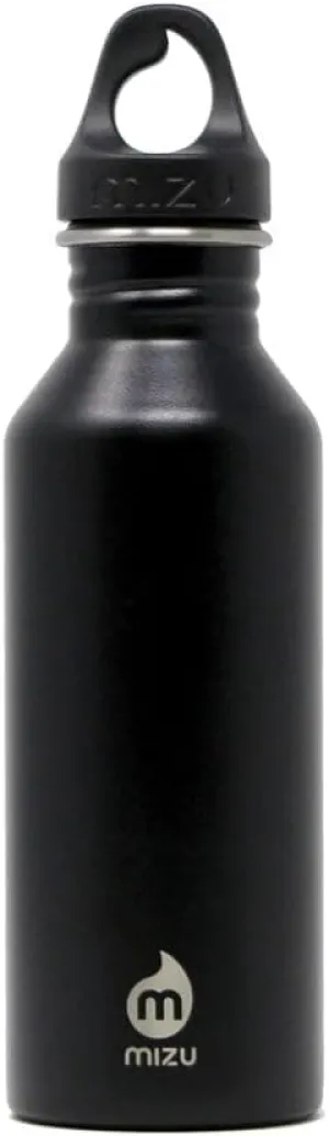 Mizu - M5 Water Bottle | 17 oz. Single Wall Stainless Steel | Narrow Mouth with Leak Proof Loop Cap | Multiple Colors | BPA Free