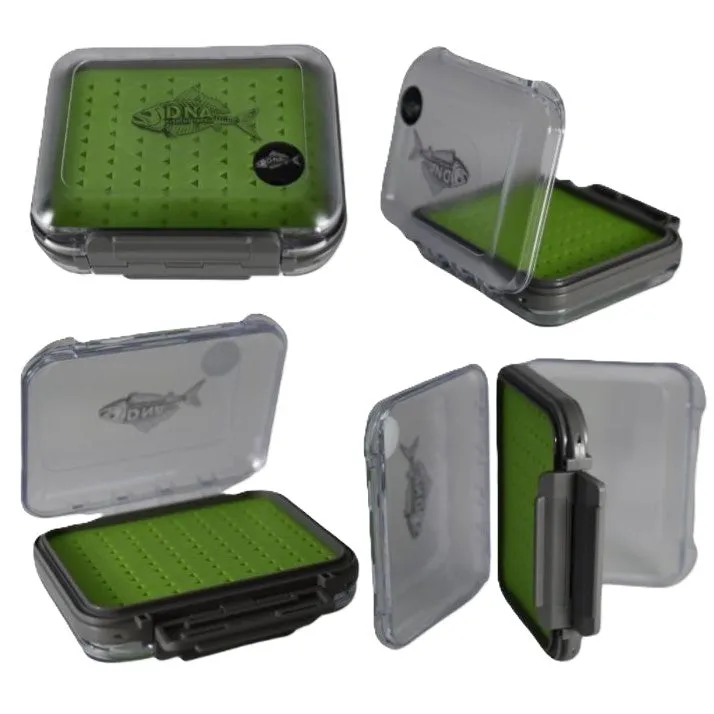 Model FB04 Small Silicone Freshwater Waterproof Double Sided Fly Box