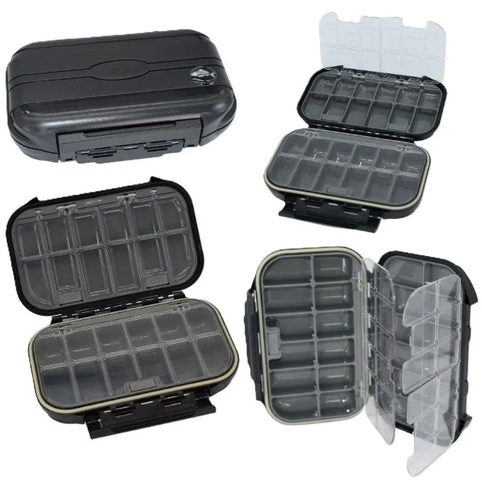 Model FB12 Large 2 x Compartments Waterproof Fly Box