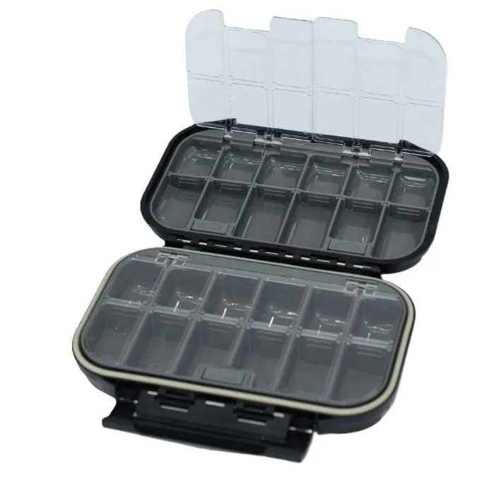 Model FB12 Large 2 x Compartments Waterproof Fly Box
