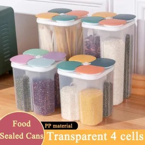 Moisture-Proof Plastic Cereal Storage Box