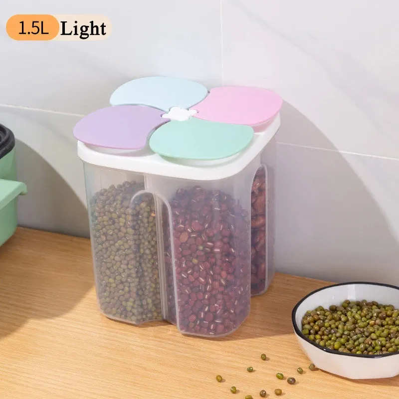 Moisture-Proof Plastic Cereal Storage Box