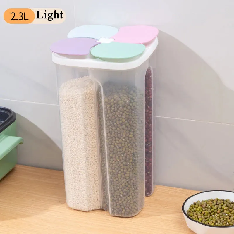 Moisture-Proof Plastic Cereal Storage Box