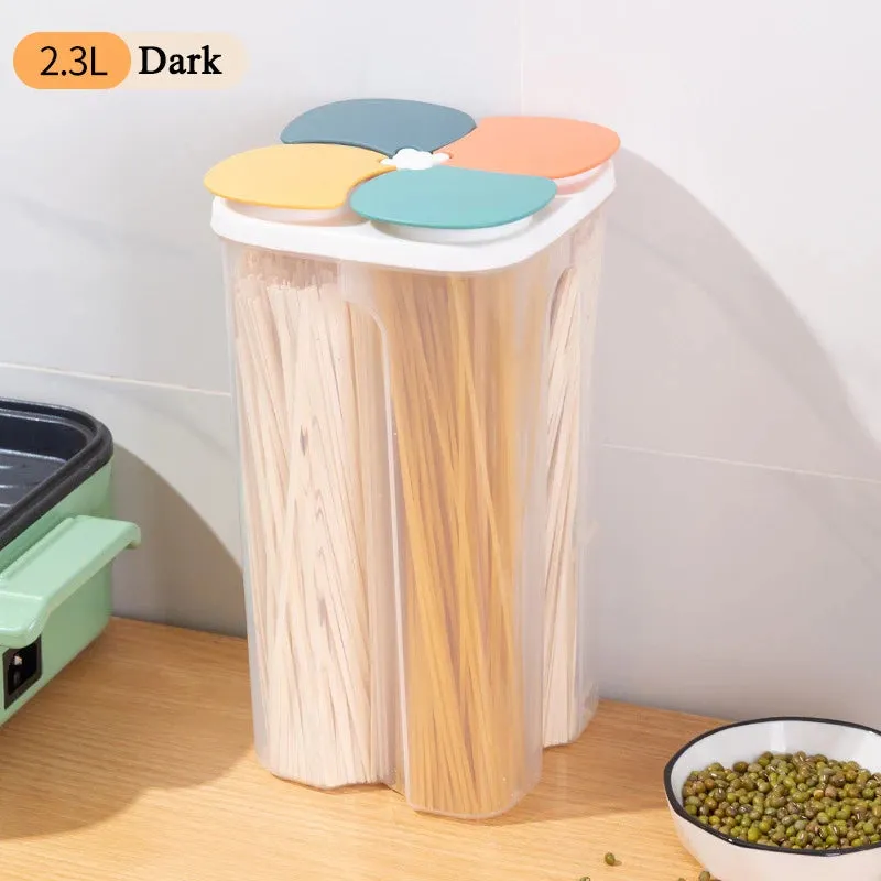 Moisture-Proof Plastic Cereal Storage Box