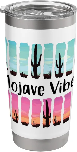 Mojave Desert Vibes California Nature Summer Road Trip Stainless Steel Insulated Tumbler