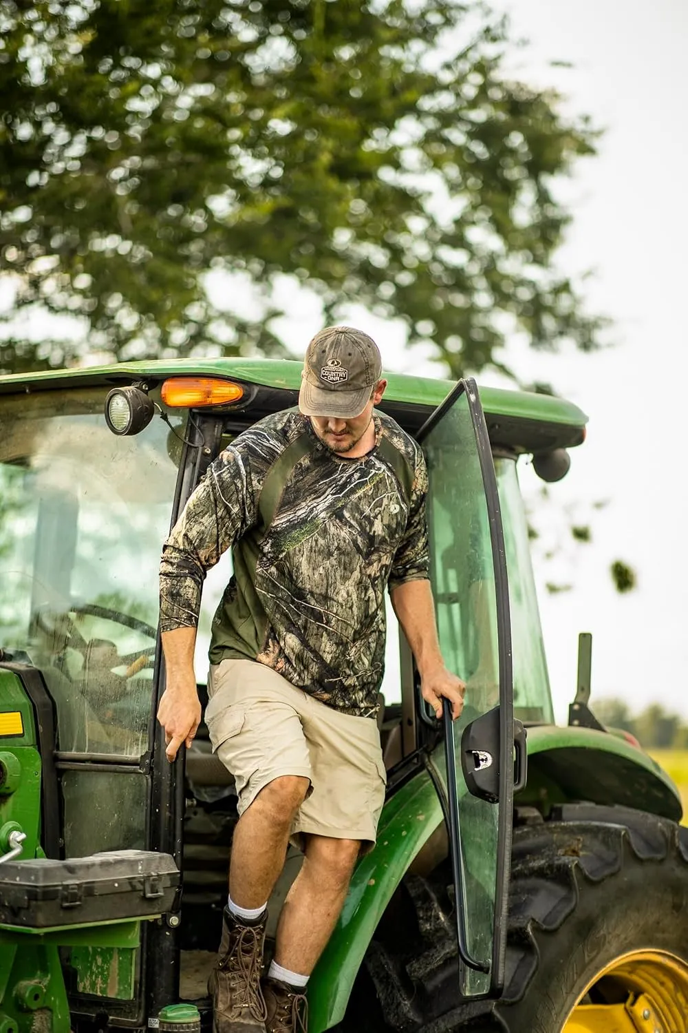 Mossy Oak Men's Lightweight Camo Shirts Hunting