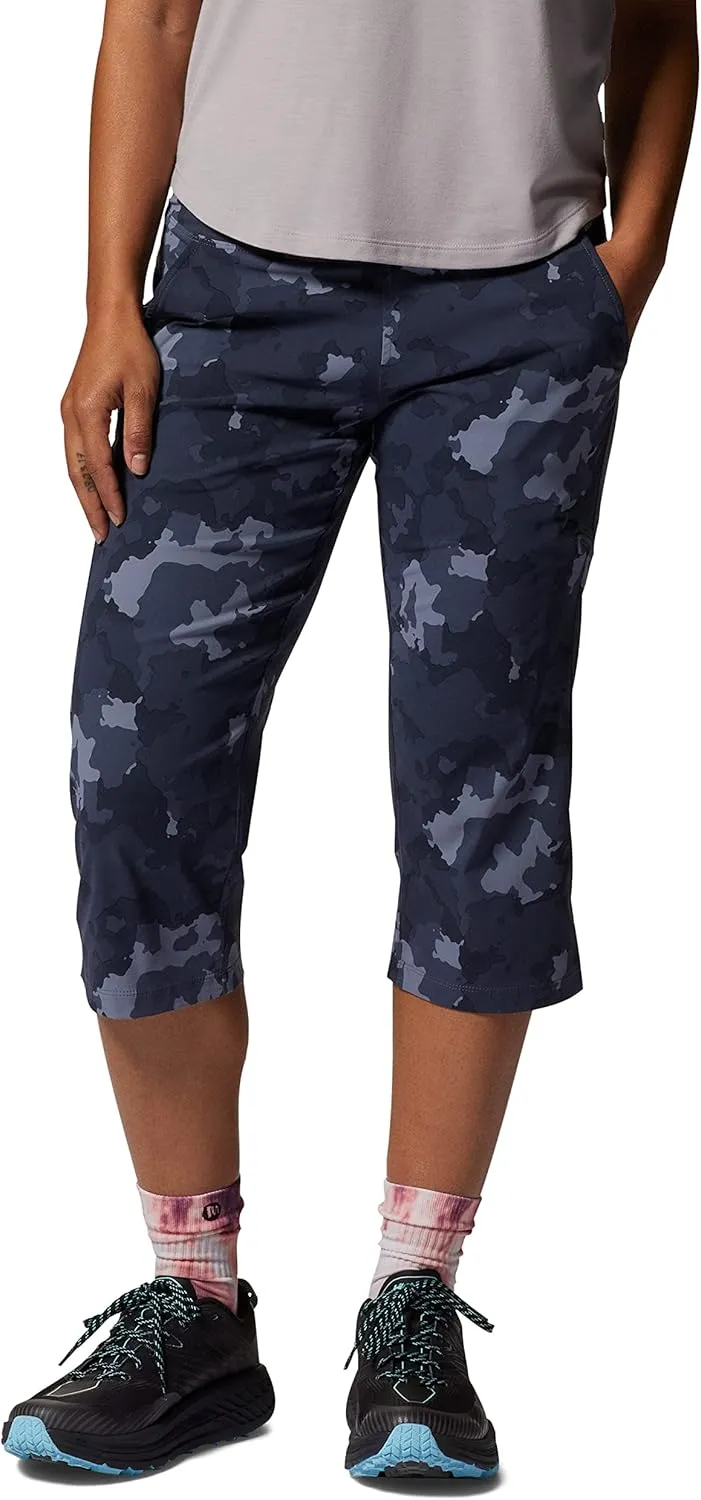 Mountain Hardwear Women's Dynama/2 Capri Pant for Climbing, Camping, and Everyday Wear | Odor-Resistant and Sun Protection