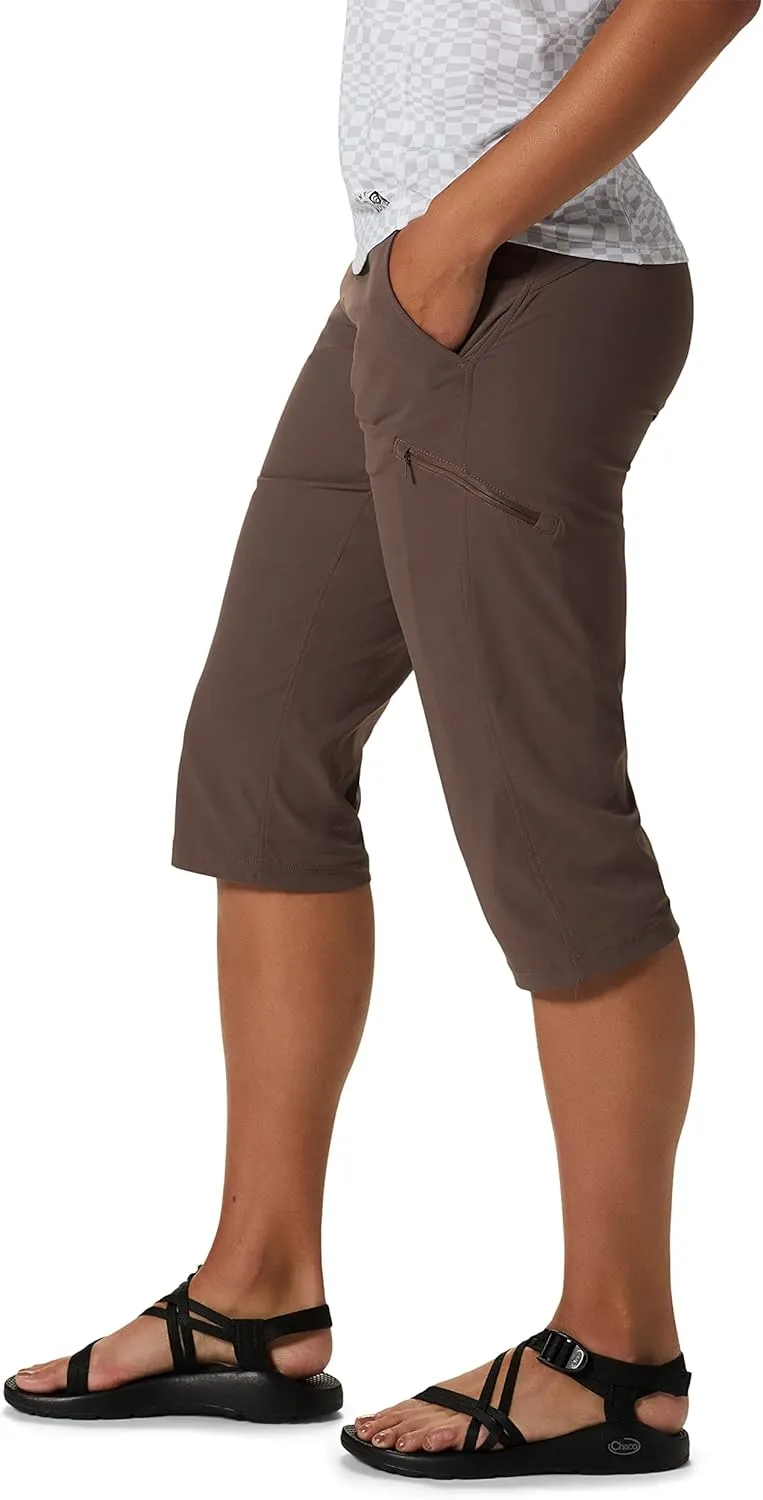 Mountain Hardwear Women's Dynama/2 Capri Pant for Climbing, Camping, and Everyday Wear | Odor-Resistant and Sun Protection