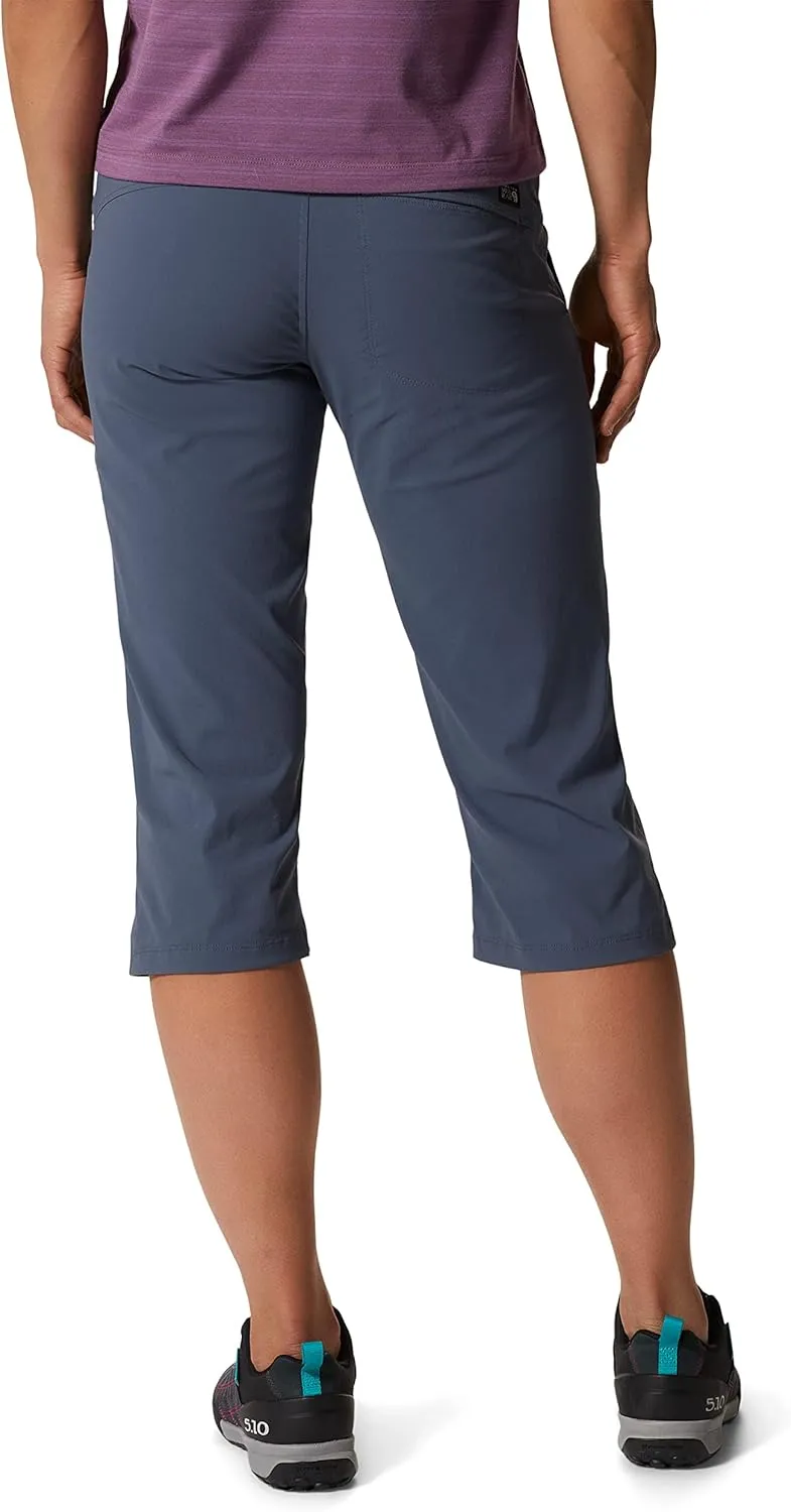 Mountain Hardwear Women's Dynama/2 Capri Pant for Climbing, Camping, and Everyday Wear | Odor-Resistant and Sun Protection