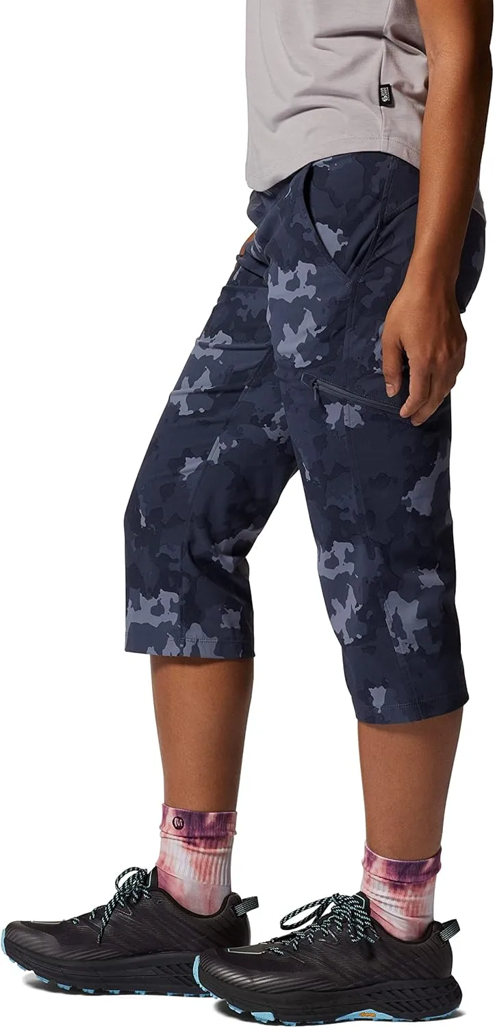 Mountain Hardwear Women's Dynama/2 Capri Pant for Climbing, Camping, and Everyday Wear | Odor-Resistant and Sun Protection
