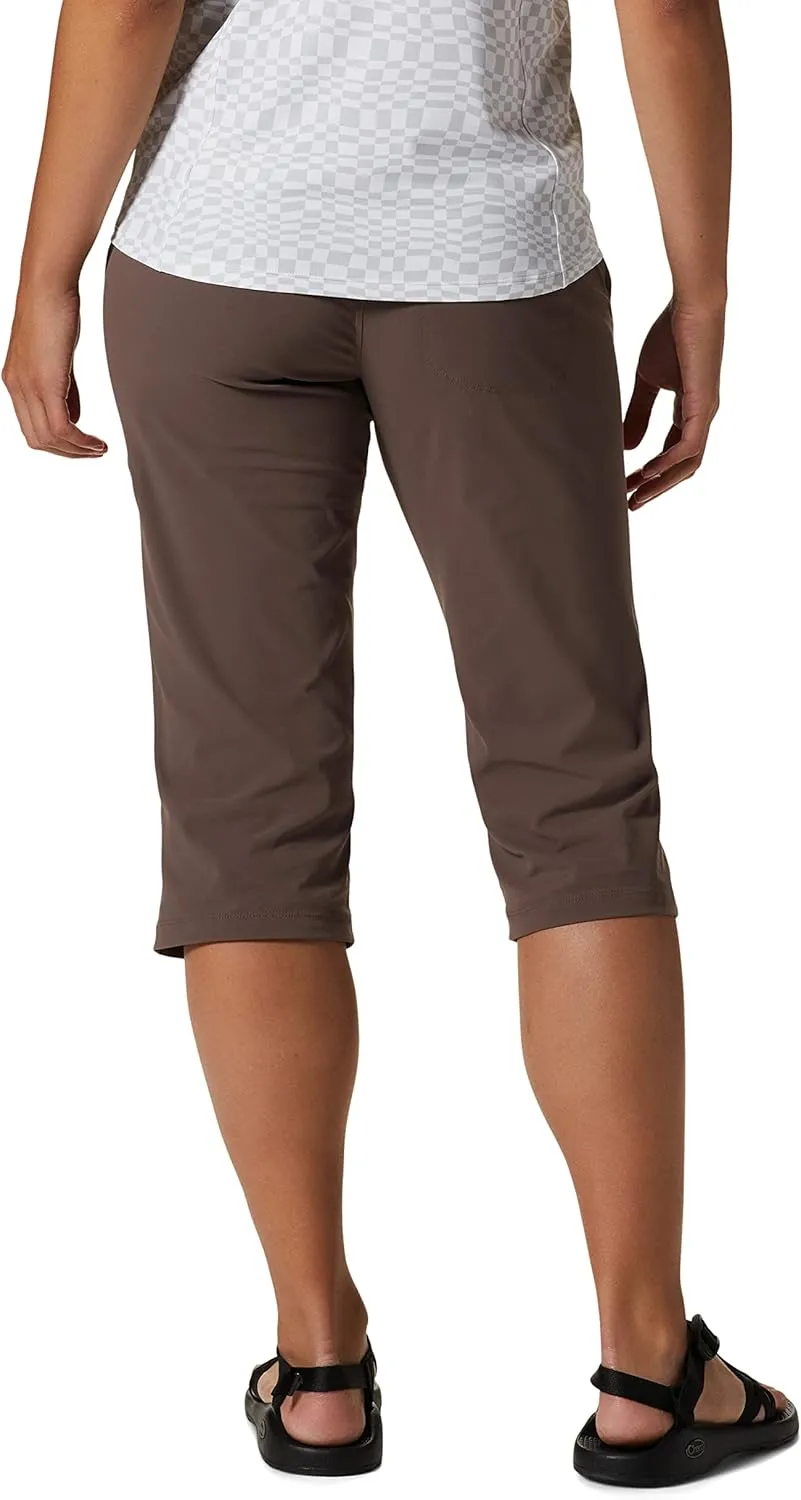 Mountain Hardwear Women's Dynama/2 Capri Pant for Climbing, Camping, and Everyday Wear | Odor-Resistant and Sun Protection