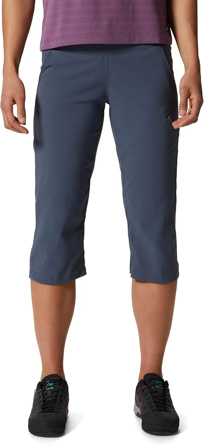 Mountain Hardwear Women's Dynama/2 Capri Pant for Climbing, Camping, and Everyday Wear | Odor-Resistant and Sun Protection