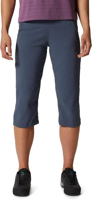 Mountain Hardwear Women's Dynama/2 Capri Pant for Climbing, Camping, and Everyday Wear | Odor-Resistant and Sun Protection