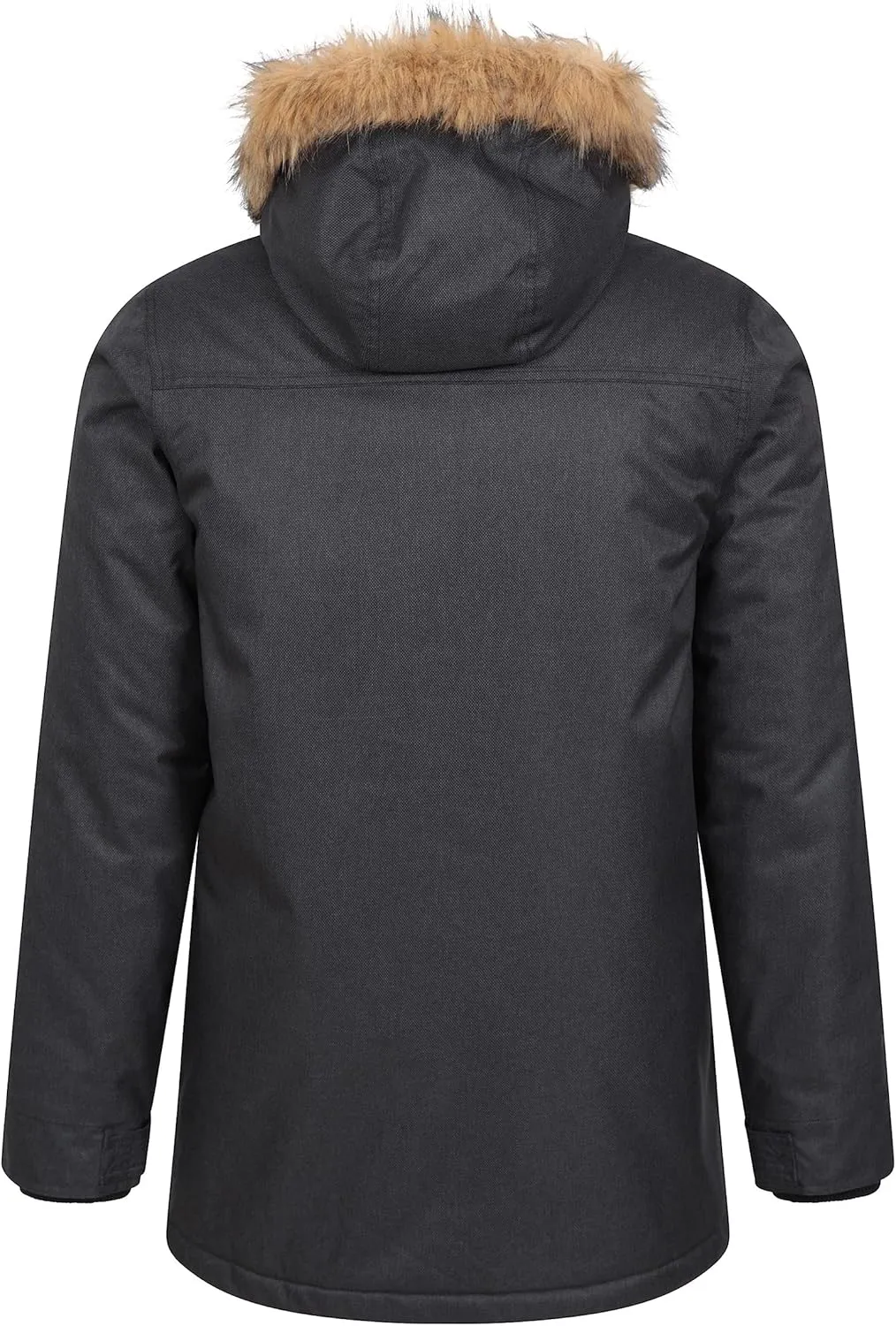 Mountain Warehouse Gorge Mens Long Waterproof Rain Jacket -For Winter
