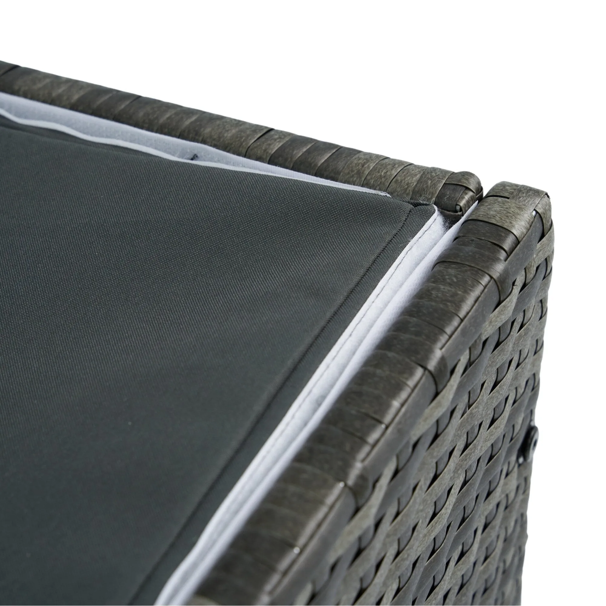 Multi-Functional Storage Box Large Storage Box Bench Heavy Duty Storage Box with Glide Hinges and Removable Inner Liner