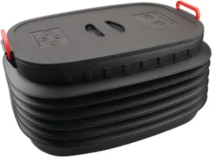 Multifunction Folding Bucket for Travel， Fishing Bucket Fishing Bait Bucket Outdoor Telescopic Fishing Water Storage Bucket Foldable