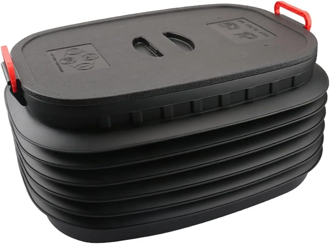 Multifunction Folding Bucket for Travel， Fishing Bucket Fishing Bait Bucket Outdoor Telescopic Fishing Water Storage Bucket Foldable