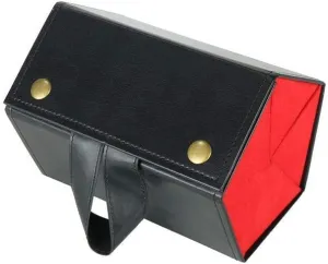 Multiple Travel Sunglasses Organizer Case - PU Leather Hanging Foldable Eyeglasses Case Storage Box for Men Women