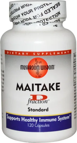 Mushroom Wisdom Maitake D-Fraction - 120 Capsules