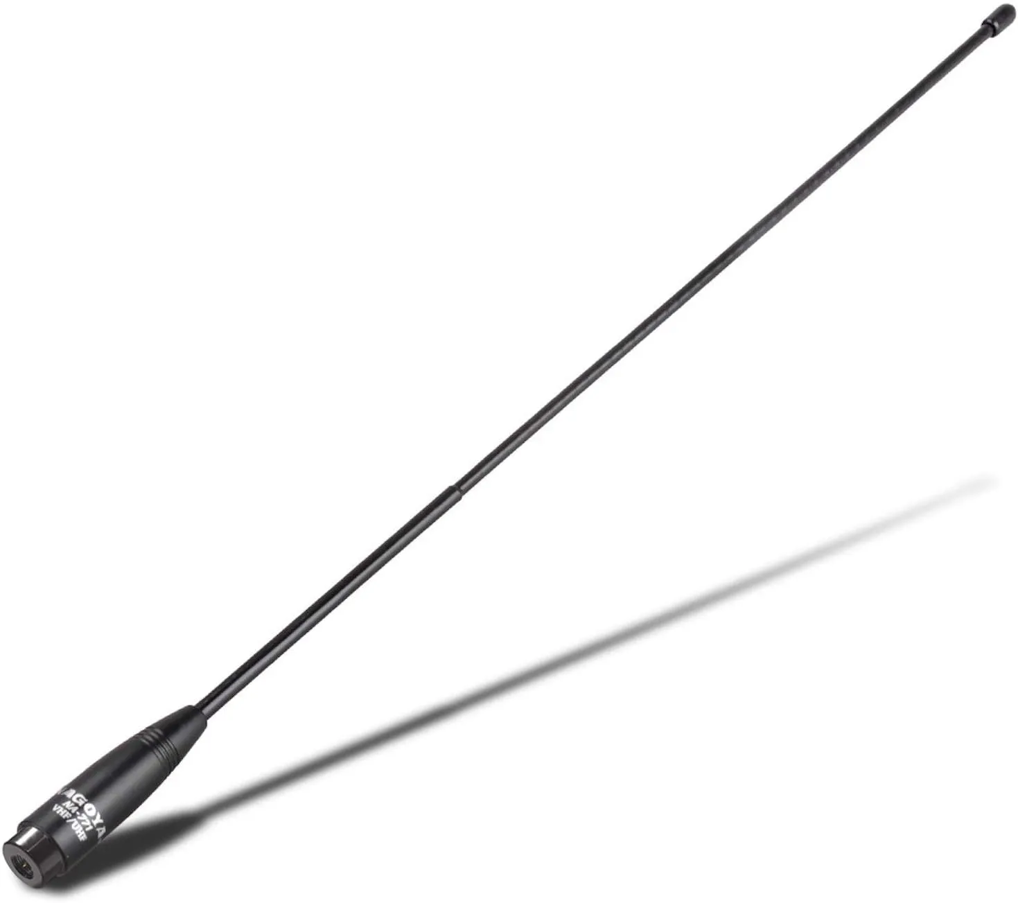 Nagoya NA-771 SMA-Male 15.6-Inch Whip VHF/UHF (144/430Mhz) Antenna for YAESU, Vertex, TYT, and Wouxun Radios