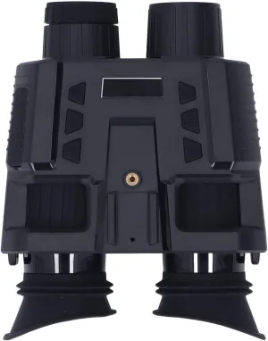 Night Binoculars Kit, 4X Digital Zoom Head Mounted Night Binoculars Outdoor HD Digital Goggles Black White Night Telescope, 4 Color Effects, Support Recording