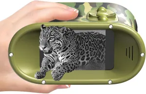 Night Vision Binoculars Digital Goggles - 4K Night Vision Binoculars for Adults Kids with HD Large Screen 32gb Card Infrared Rechargeable Binoculars Night Vision and Day for Kids 9-12 10-12