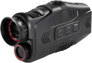 Night Vision Binoculars for Adults, 1080P Night Vision Monocular for Infrared 5X Digital Zoom Telescope With1.5 Screen 32/64 IF Card Full Dark 300m for Hunting & Camping