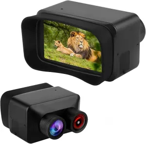 Night Vision Binoculars for Adults, 5X Digital Zooms Binoculars Infrared 4K HD Goggles Night-Vision Device Telescopes for Outdoor Camping Day Night Use for for Camping,Hiking