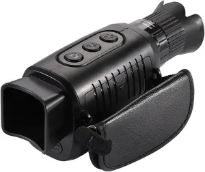 Night Vision Binoculars for Adults, Monocular Night Vision Device 1080P HD Infrared Camera 5X Digital Light Zoom Telescope Outdoor Search Full Darkness 300m for Hunting & Camping