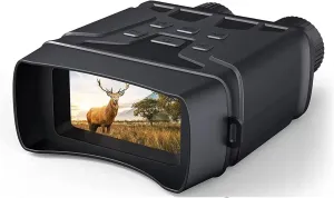 Night Vision Binoculars for Adults, R6 Binoculars Digital Night Vision Device 850nm Infrared 1080P HD Outdoor Camping Night Vision Goggle Day Night Dual Use for Hunting & Camping