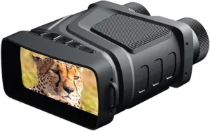 Night Vision Binoculars for Adults, Rechargeable Night Vision Binoculars 850nm Infrared HD 5X Digital Zoom Telescope Night Goggles for Camping Surveillance for Hunting & Camping (16G 1)