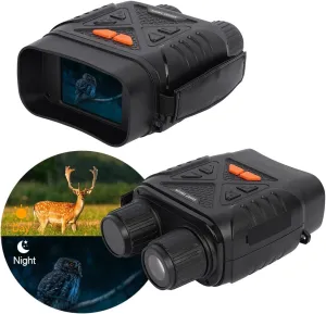 Night Vision Goggles - HD Night Vision Binoculars for Adults, 2.8-inch HD Screen, Can Save Photo and Video, Perfect for Outdoor Hunting Camping、Wildlife Observation and for Gift ND-001