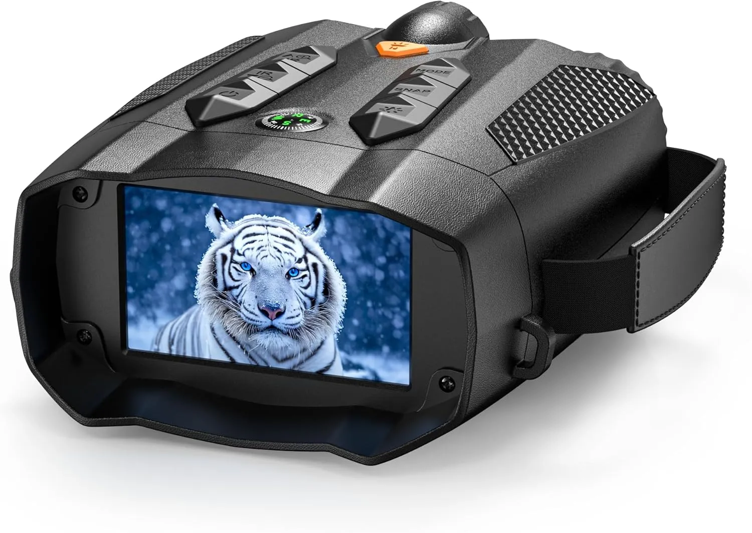 Night Vision Goggles, Night Vision Binoculars for Adults, 3" LCD Display, 10X Digital Zoom Can Save Photo and Video with 32GB TF Card Black