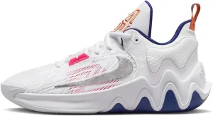 Nike Giannis Immortality 2 Boys DQ1943-102 (White/Multi-Color-DEEP Roy), Size 6.5
