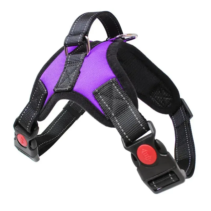 No Pull Harness Reflective Adjustable