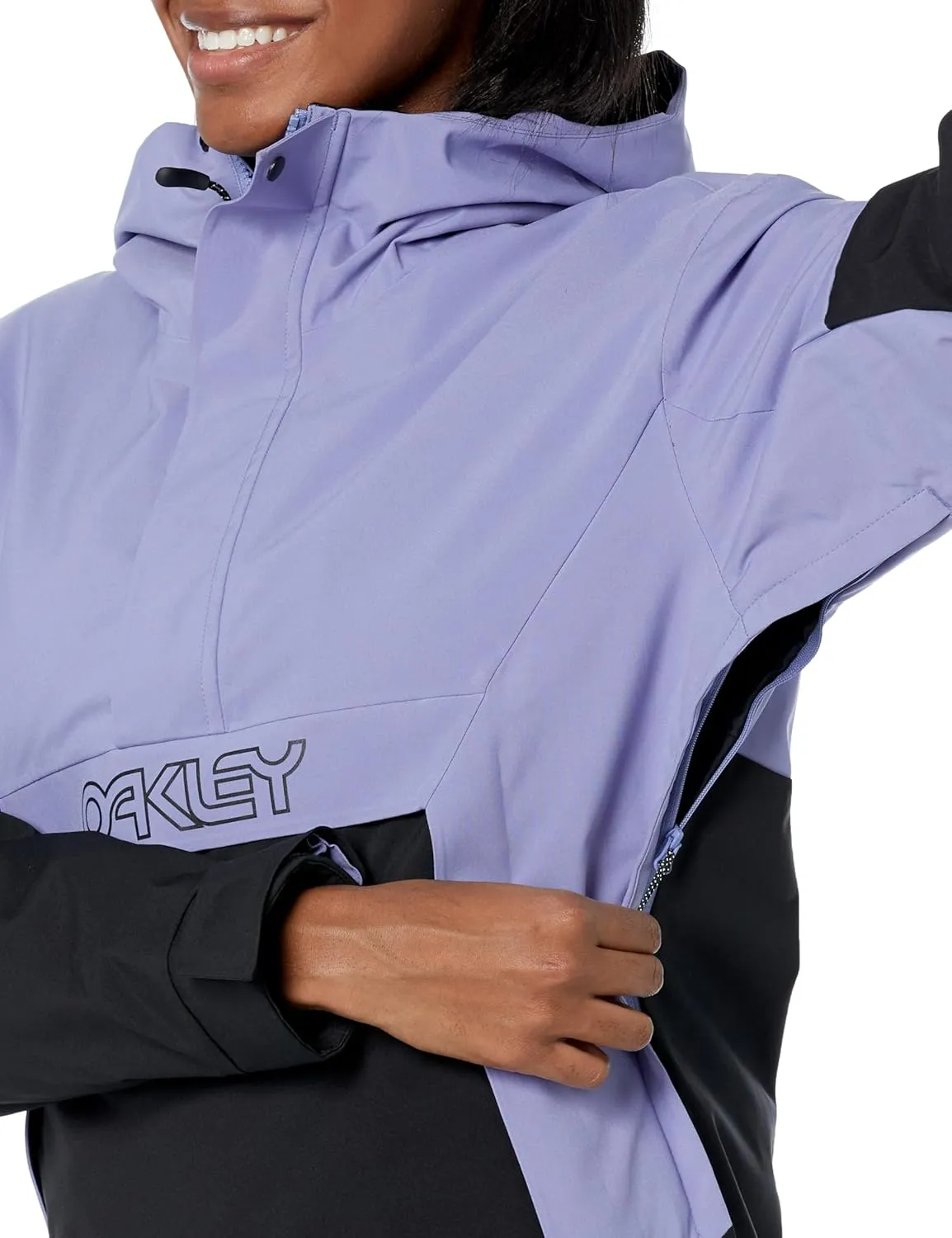 Oakley Women's Thermonuclear Protection Throwback Thursday Insulated Anorak Jacket