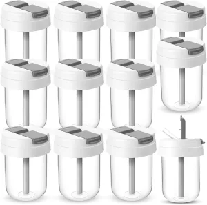 Olgaa 12 Pack Water Bottles Bulk for Kids With Straw 10 oz End of the Year Gifts for Students from Teacher Reusable Leak Portable Plastic Sports Summer Drink Water Bottles