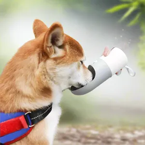OPERA MOESTAR Rocket Pet Water Bottle Portable Dog Water Cup | Leak-Proof | One-Hand Use | BPA-Free Travel Dispenser
